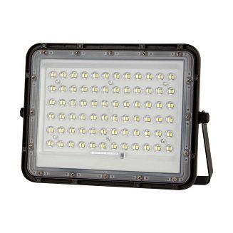 Projektor LED Solarny V-TAC 15W Pilot, AUTO, Timer, IP65 Czarny VT-120W 4000K 1200lm - 3