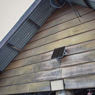 Projektor LED Solarny V-TAC 15W Pilot, AUTO, Timer, IP65 Czarny VT-120W 4000K 1200lm - 8