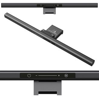 Lampka LED lightbar do komputera/monitora regulowana Maclean, 3 kolory światła, regulacja jasności, USB Type-C, 5V, MCE620 - 7
