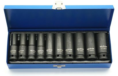 ADLER NASADKI UDAROWE DŁUGIE 10szt. 1/2" UDAROWE