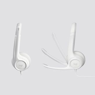 Logitech H390 Zestaw słuchawkowy Przewodowa Opaska na głowę Biuro/centrum telefoniczne USB Typu-A Biały - 4