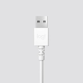 Logitech H390 Zestaw słuchawkowy Przewodowa Opaska na głowę Biuro/centrum telefoniczne USB Typu-A Biały - 6