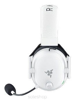 Razer BlackShark V2 HyperSpeed Zestaw słuchawkowy Przewodowy i Bezprzewodowy Opaska na głowę Gaming USB Typu-A Bluetooth Biały