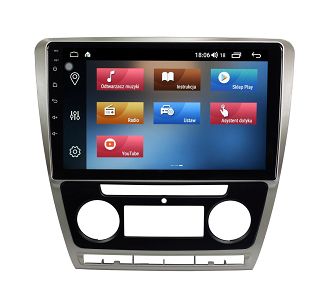 RADIO NAWIGACJA GPS SKODA OCTAVIA II 2004-2013 ANDROID - 6