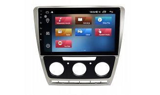 RADIO NAWIGACJA GPS SKODA OCTAVIA II 2004-2013 ANDROID - 3