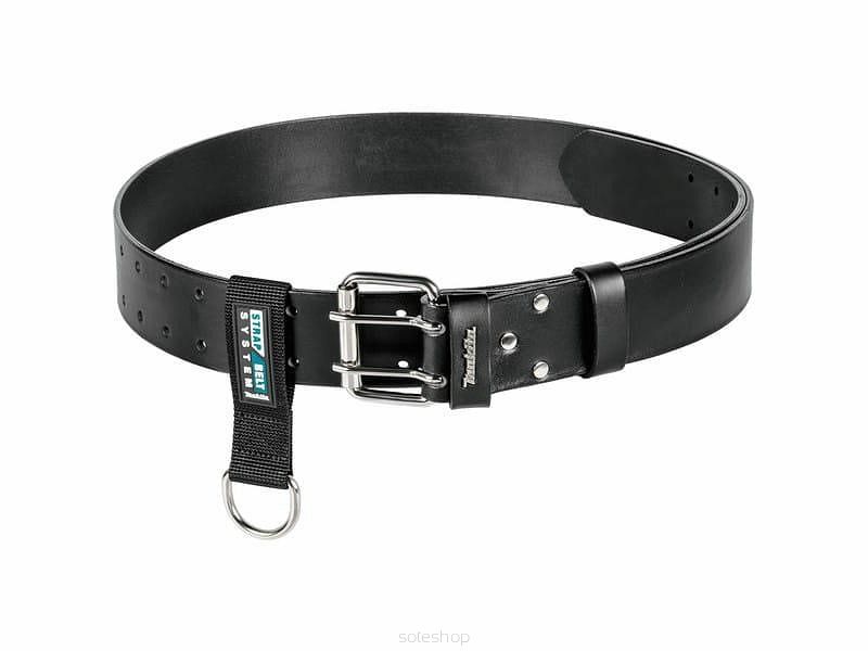 Pasek Makita ze skóry czarny z pętlą