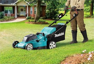 Makita DLM480Z kosiarka Kosiarka do trawnika typu push Bateria Czarny, Turkusowy - 19