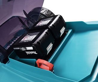 Makita DLM480Z kosiarka Kosiarka do trawnika typu push Bateria Czarny, Turkusowy - 13