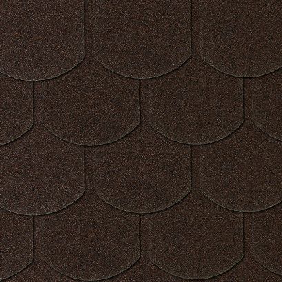 GONT KARPIÓWKA BRĄZ 1 SZT = 0,16M2, 1 OPK. = 3,85M2