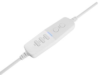 GENESIS Neon 764 Zestaw słuchawkowy Przewodowa Opaska na głowę Gaming USB Typu-A Biały - 4