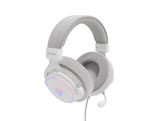 GENESIS Neon 764 Zestaw słuchawkowy Przewodowa Opaska na głowę Gaming USB Typu-A Biały - 8