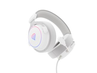 GENESIS Neon 764 Zestaw słuchawkowy Przewodowa Opaska na głowę Gaming USB Typu-A Biały - 12