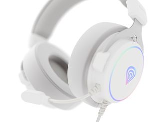 GENESIS Neon 764 Zestaw słuchawkowy Przewodowa Opaska na głowę Gaming USB Typu-A Biały - 11