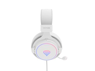 GENESIS Neon 764 Zestaw słuchawkowy Przewodowa Opaska na głowę Gaming USB Typu-A Biały - 9