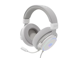 GENESIS Neon 764 Zestaw słuchawkowy Przewodowa Opaska na głowę Gaming USB Typu-A Biały - 10