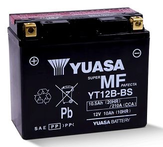 Akumulator AGM/Rozruchowy/Suchoładowany z elektrolitem (ograniczona sprzedaż konsumencka) YUASA 12V 10 5Ah 210A L+ Bezobsługowy elektrolit w zestawie 150x69x130mm Suchoładowany z elektrolitem YT12B-BS - 3