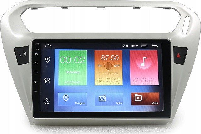 RADIO NAWIGACJA GPS PEUGEOT 301 2012+ ANDROID
