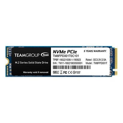 Team Group MP33 Pro NVMe SSD, PCIe 3.0 M.2 Type 2280 — 1 TB