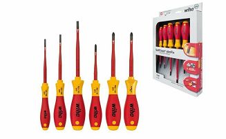 Zestaw wkrętaków SoftFinish Electric SlimFix płaski, Phillips - 3