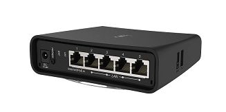 Router WiFi 5 Mikrotik hAP ac2 (RBD52G-5HacD2HnD-TC) 2,4GHz(2x2)/5GHz(2x2) 5p - 4