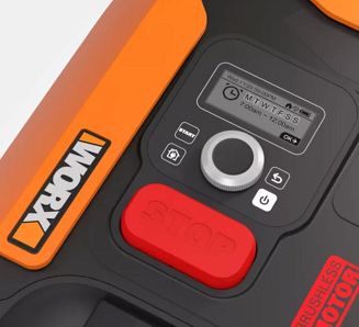 WORX WR167E kosiarka Kosiarka robot Bateria Czarny, Pomarańczowy - 5