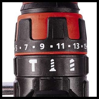 Einhell TE-CD 48 Wiertarko-wkrętarka 1500 RPM Czarny, Czerwony 1,41 kg - 6