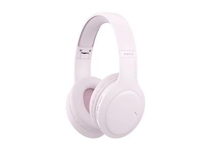 Bezprzewodowe słuchawki nauszne Havit H633BT (różowy)