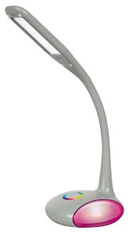 Nowoczesna lampka na biurko wielokolorowa RGB LED Activejet VENUS RGB szara z funkcją oświetlenia nocnego - 5