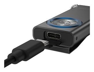 Ansmann ML400R Czarny Latarka brelok LED - 14