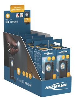 Ansmann ML400R Czarny Latarka brelok LED - 11