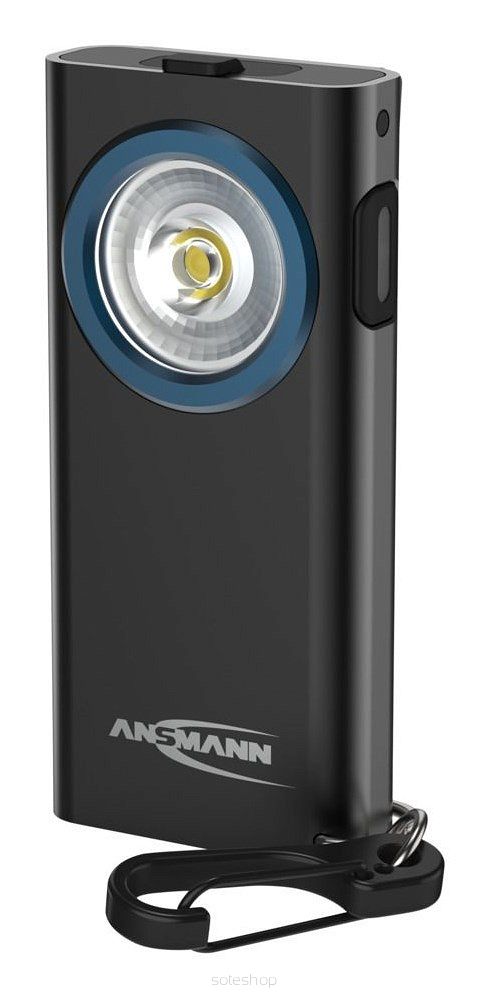 Ansmann ML400R Czarny Latarka brelok LED