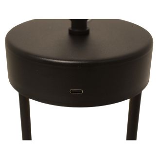 Techly I-LAMP-TABLE1 lampa stołowa Niewymienialne źródło światła 3 W LED Czarny - 5