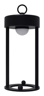Techly I-LAMP-TABLE1 lampa stołowa Niewymienialne źródło światła 3 W LED Czarny - 7