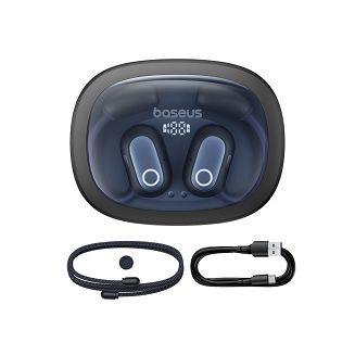 Słuchawki bezprzewodowe Baseus Eli Fit Open-Ear (czarny) - 9