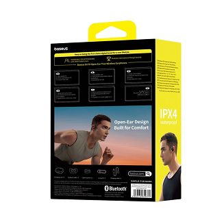 Słuchawki bezprzewodowe Baseus Eli Fit Open-Ear (czarny) - 11