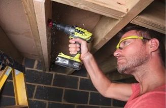 Wiertarko-wkrętarka 18V RYOBI R18DD3 bez aku i ład - 3