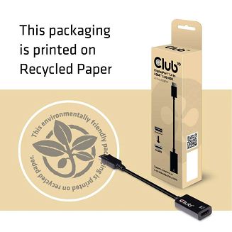 CLUB3D DisplayPort 1.4 to HDMI 2.0b HDR Active Adapter - 6