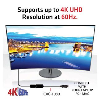 CLUB3D DisplayPort 1.4 to HDMI 2.0b HDR Active Adapter - 5