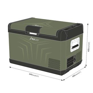 PRZENOŚNA LODÓWKA KOMPRESOROWA GCX47 GREEN - 19