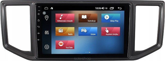 RADIO NAWIGACJA GPS VOLKSWAGEN CRAFTER 2016+ ANDROID