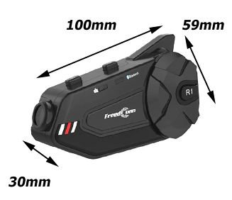 Interkom motocyklowy FreedConn R1 Plus E - 6