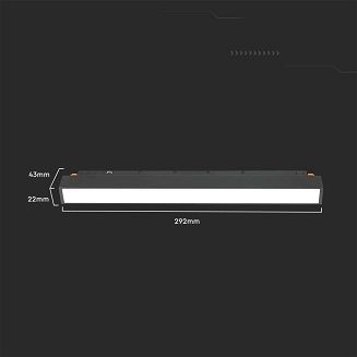 Oprawa V-TAC SKU6882 VT-3612 2700K-6400K 12W 1200l - 4