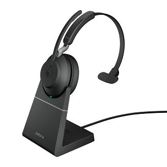 Jabra 26599-899-989 słuchawki/zestaw słuchawkowy Bezprzewodowy Opaska na głowę Biuro/centrum telefoniczne USB Typu-A Bluetooth Czarny - 6
