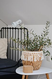 Lampka na biurko mocowana na klips kolor biały metalowa duży gwint E27 - 7