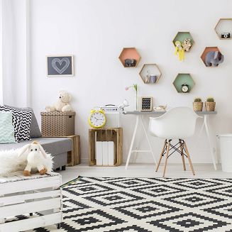 Lampka na biurko mocowana na klips kolor biały metalowa duży gwint E27 - 6