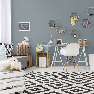 Lampka na biurko mocowana na klips kolor biały metalowa duży gwint E27 - 5