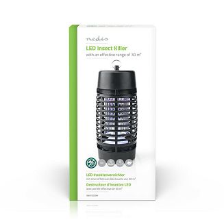 Nedis INKI112CBK4 urządzenia owadobójcze/odstraszające owady Produkt do zwalczania owadów Nadaje się do użytku w pomieszczeniach Przystosowane do użytku na zewnątrz Czarny - 4