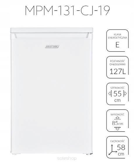 Chłodziarka MPM-131-CJ-19