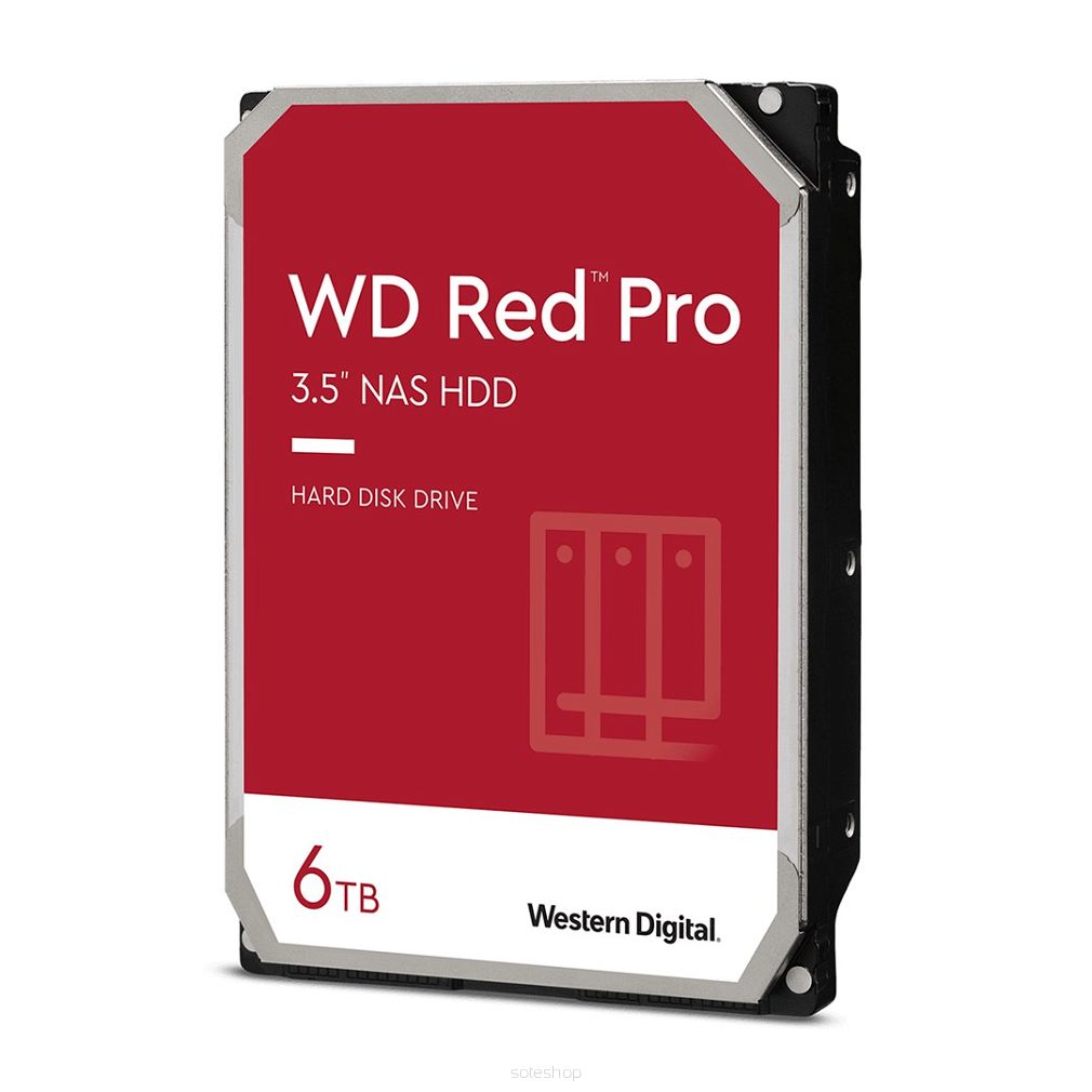 Dysk HDD WD Red Pro WD6005FFBX (6 TB ; 3.5