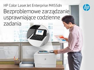 Drukarka HP Color LJ Pro M455DN - 17